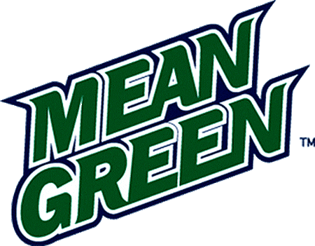 North Texas Mean Green 2003-2004 Wordmark Logo iron on transfers for T-shirts